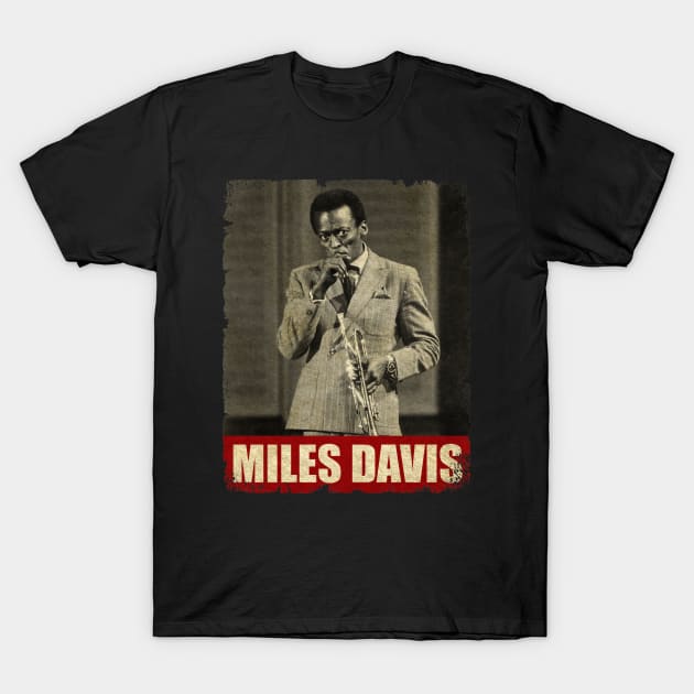 Miles Davis - RETRO STYLE T-Shirt by Mama's Sauce